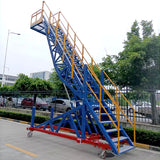 Aluminum multifunctional lift ladder